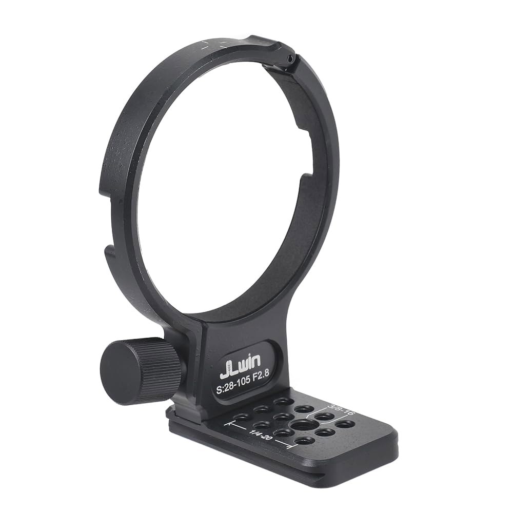 소니 E-마운트 L-마운트용 시그마 28-105mm F2.8 DG DN 아트 렌즈용 포커스포토 메탈 삼각대 칼라 마운트 링 82mm, 하단 1/4" 및 3/8" 나사산 나사 퀵 99,500원