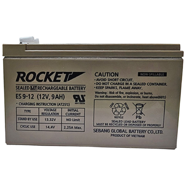 세방전지 로케트 연축전지 납축전지 ES 9-12 (12V 9Ah) 18,890원