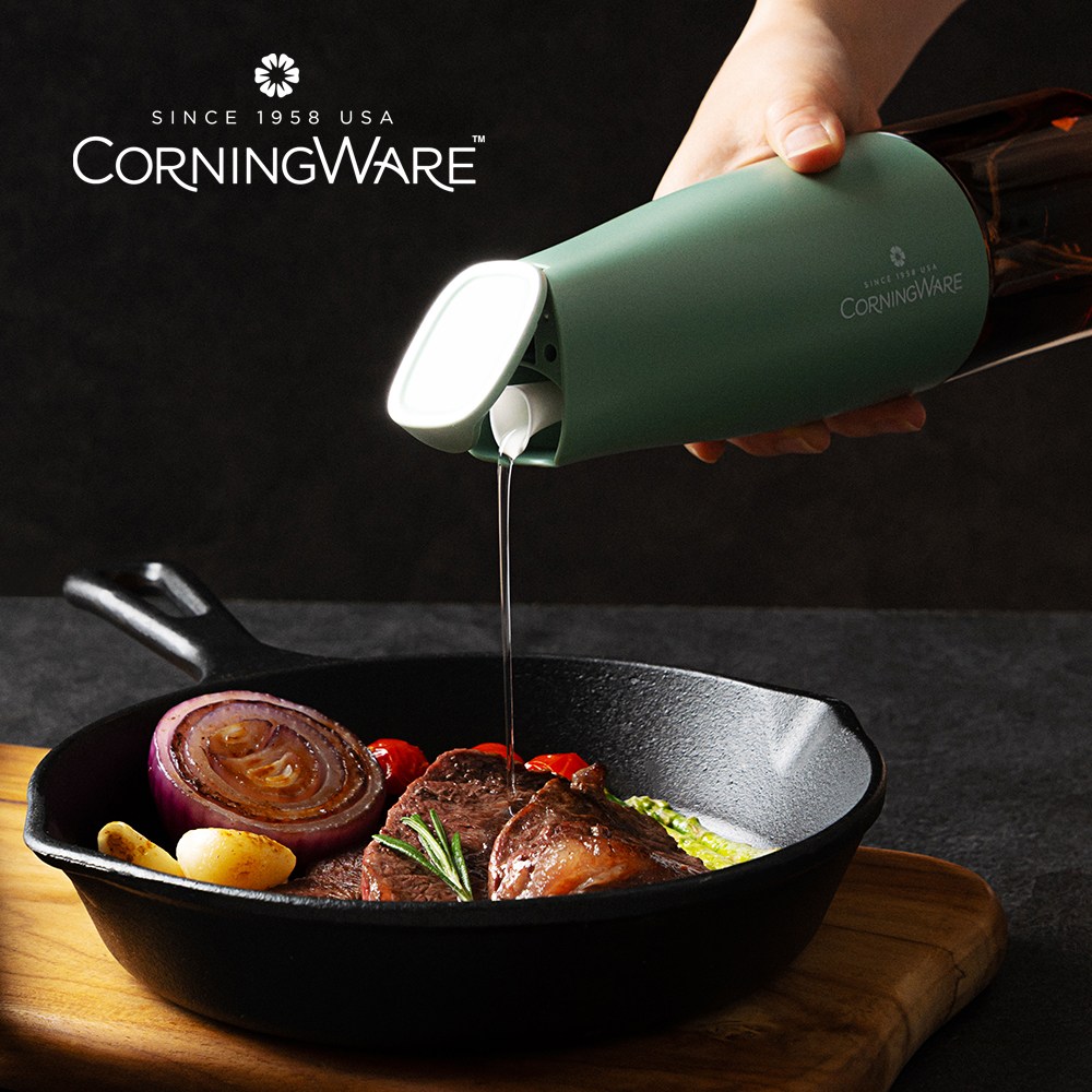 코닝웨어 프레시리 오일 디스펜서 세이지그린, 1개, 500ml 16,500원