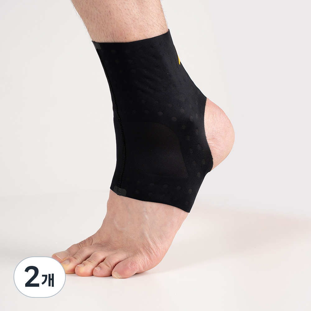 아머스킨 발목보호대 국가대표 선수용 테이핑 밴드형 1mm 두께, 블랙, 2개 78,900원