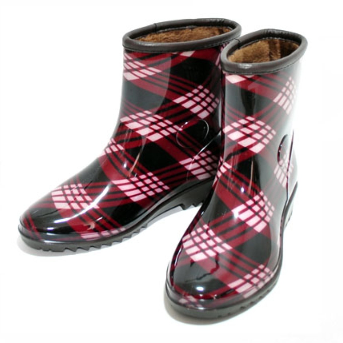 [SJshoes] 금해 겨울용 볼넓은 투명 방한 털 여성용 반장화 (빅사이즈가능) 26,000원