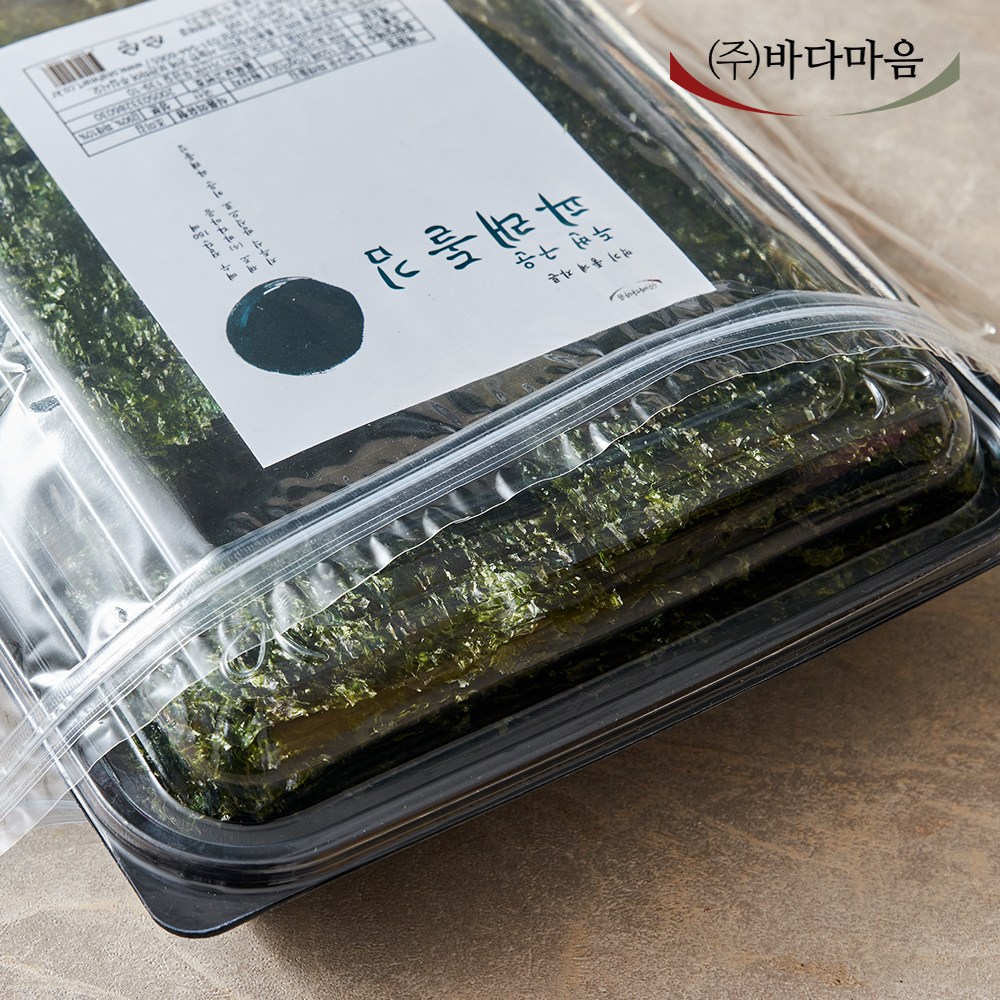 먹기좋게 자른 두번구운 파래돌김, 70g(절단김180매) 20,620원