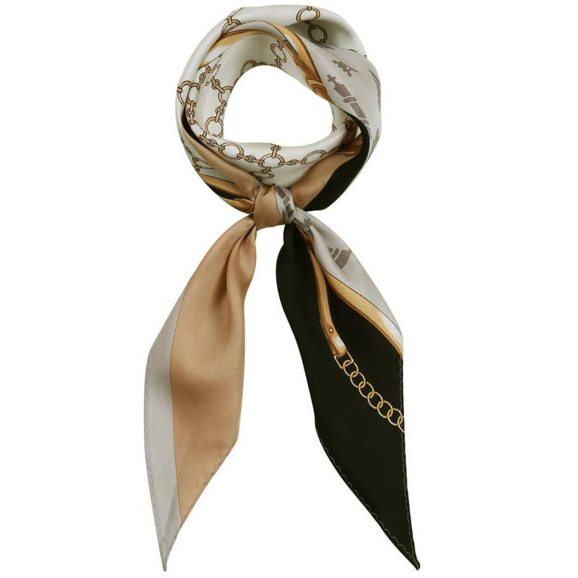 엘르 체스다이아 실크 스카프 SE241S303 29,000원