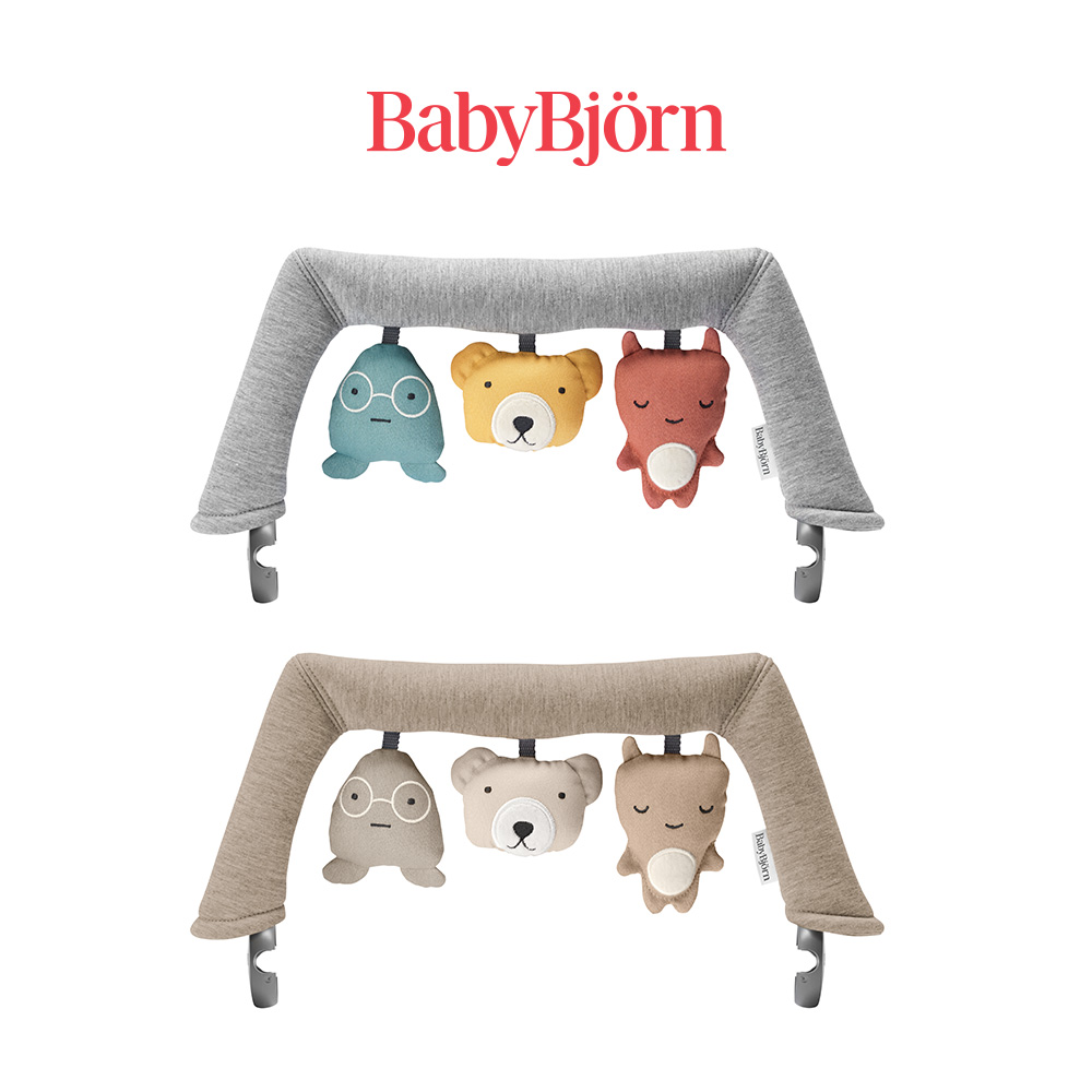 [공식] 바운서 전용 토이, 소프트 프렌즈, 그레이 68,000원