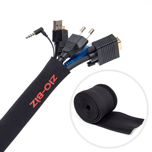 ZIO-BIZ 네오프렌 전선정리 2M 폭10cm / 전선정리 선정리 벨크로 전선몰딩 매직밴드 케이블타이 매직케이블 벨크로 컴퓨터 인터넷 케이블 보호 정리 10,800원
