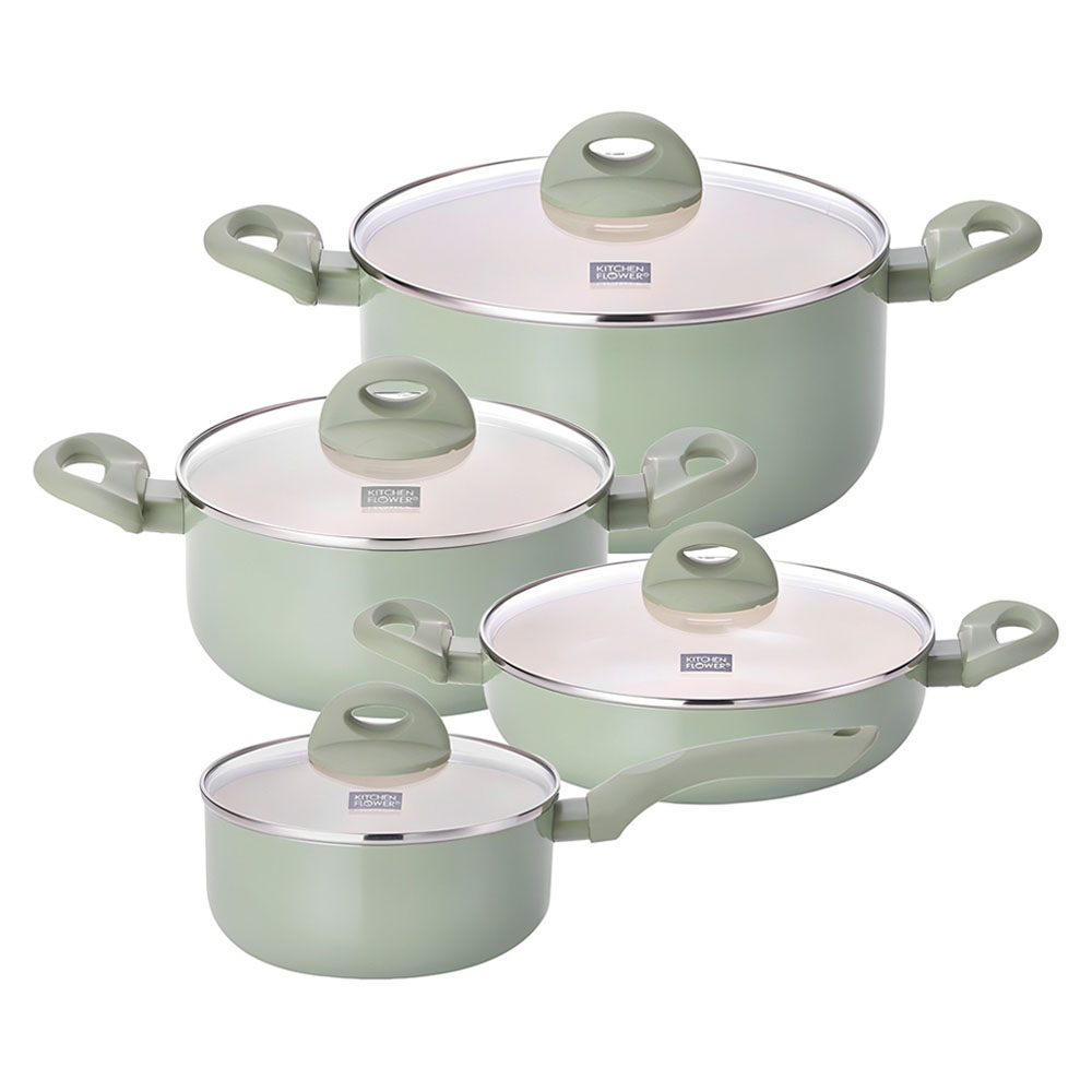 쿠킨 인덕션 칼라냄비 세트 4종 83,500원