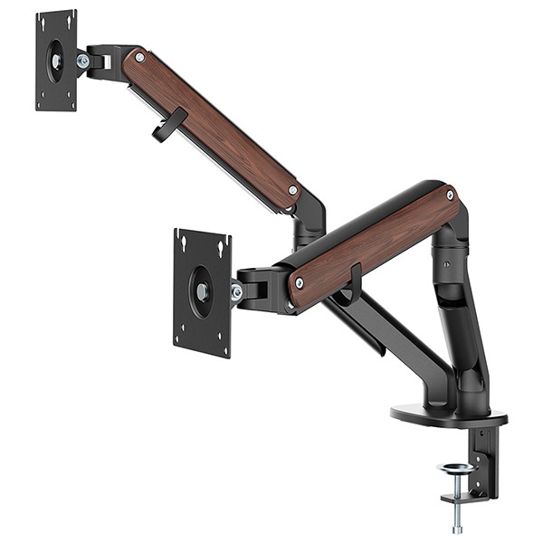 상세참조 [N-SAN] 듀얼 모니터암, 엔산마운트 OH-124 [블랙] ▶ 15~32형 ◀ 69,500원