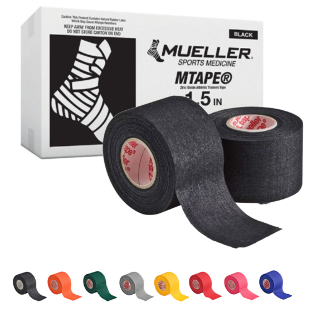 Mueller 뮬러 M테이프 C테이프 스포츠 테이핑 압박 고정, 블랙, 3개 19,800원