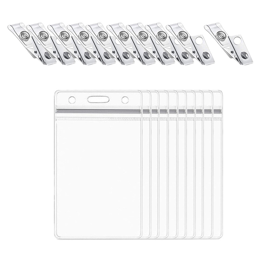 PVC 출입증 명찰 세로형 4,400원