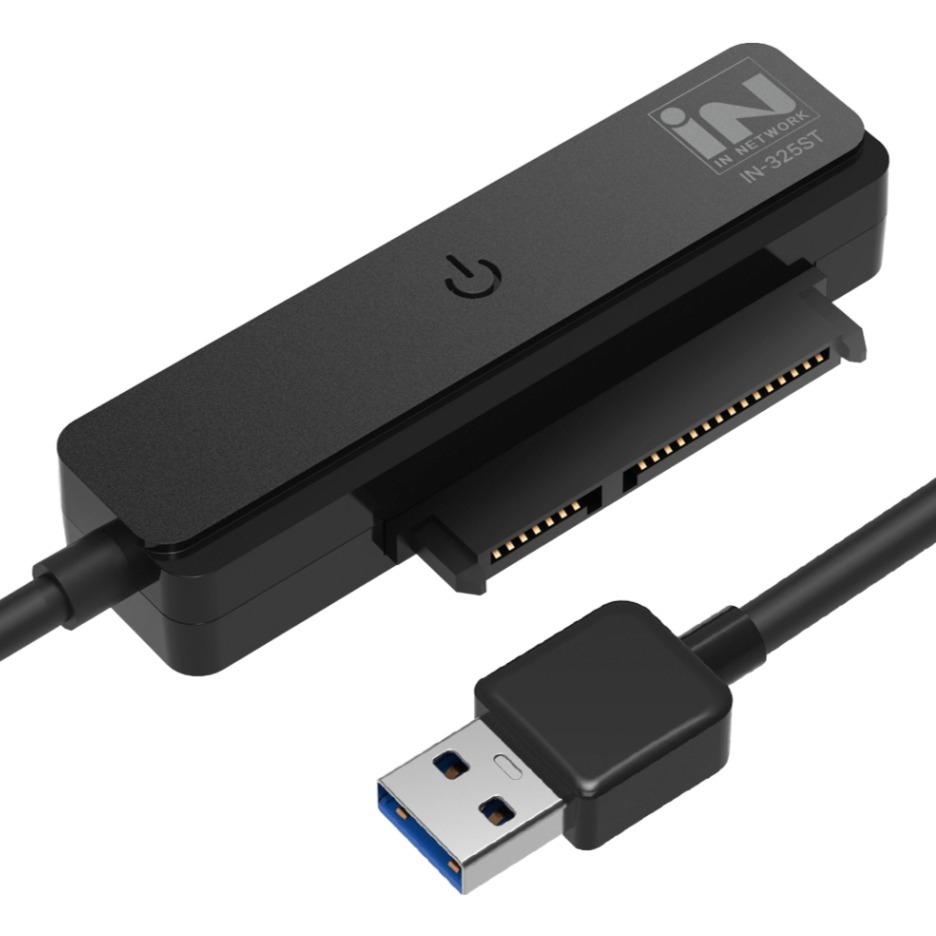 인네트워크 SSD / HDD 지원 SATA to UBS3.0 변환 컨버터 6cm, IN-325ST, 1개 5,630원