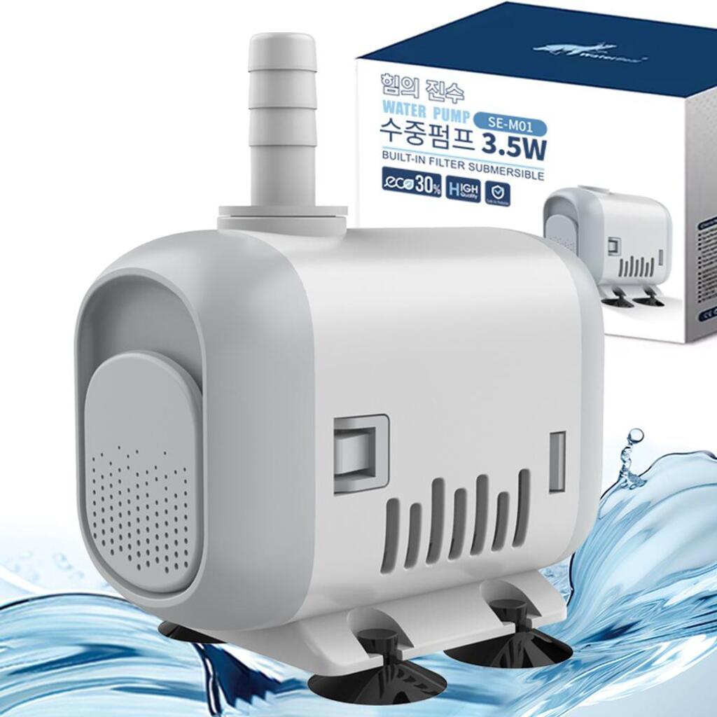 워터베어 힘의진수 프리미엄 수중 모터 펌프 8w SE-M03 15,000원