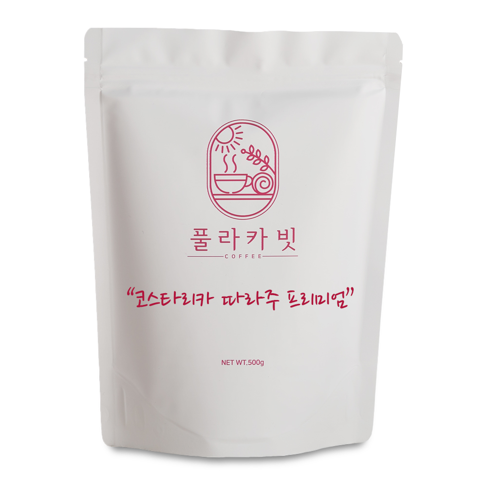 풀라카빗 코스타리카 따라주 프리미엄 원두커피, 1개, 500g, 홀빈(분쇄안함) 24,500원