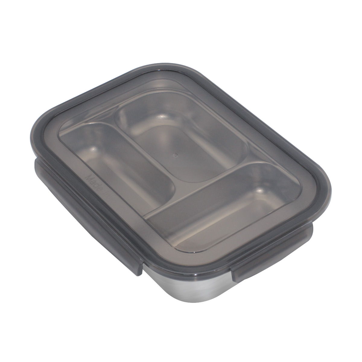 올품락 스텐 역3구 식판세트, 그레이, 1세트 9,200원