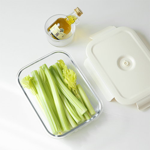 카모메키친 내열유리 제로에어 진공 밀폐용기, 1개, 1.48L 13,900원