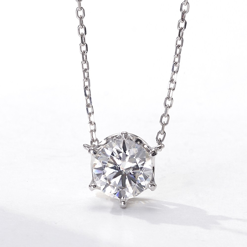 제이로사 솔리테어 모이사나이트 1캐럿 6발 랩다이아 체인목걸이 여자친구 선물 기념일 프로포즈 135,000원