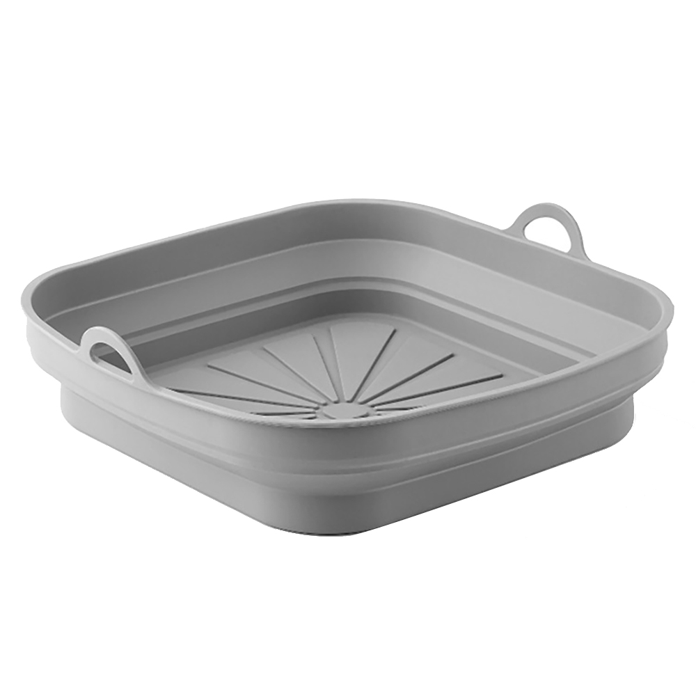 살림의기술 실리콘 접이식 에어프라이어 용기 사각형, 그레이, 1개 7,260원