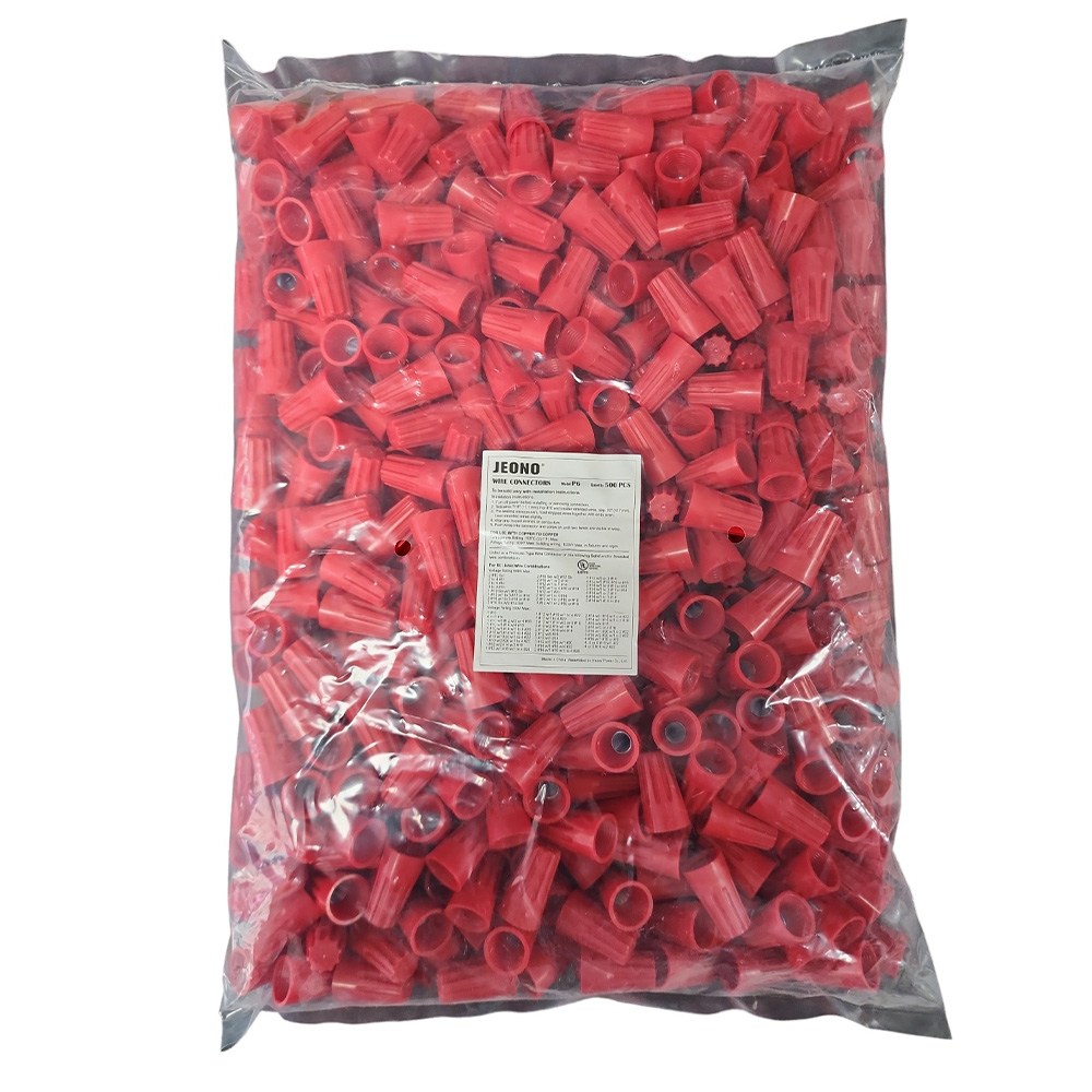 전오전기 와이어 커넥터 전선 연결 단자 회전형 콘넥타 스위치 콘센트 전등 전기용품 전기자재 P1 P2 P3 P4 P6 UL인증 31,200원