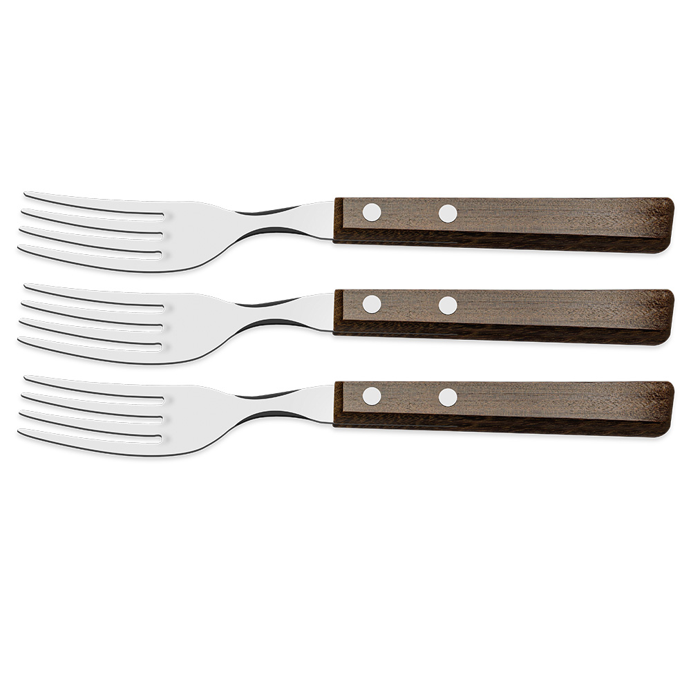 트라몬티나 트레딕셔널 우드핸들 커트러리 점보 포크 12,000원