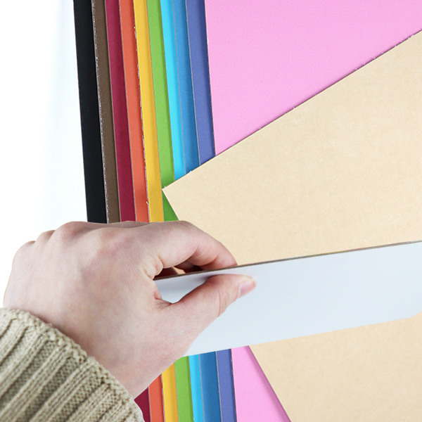 (HK) 하드보드지 미색 칼라 16절 8절 4절 A4 A3 하드보드 (선택x1종) 600원