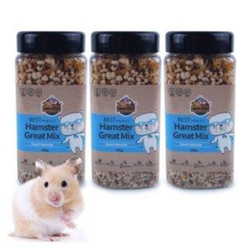 미니주 그레이트믹스 드워프 햄스터 전용사료 300g 18,360원