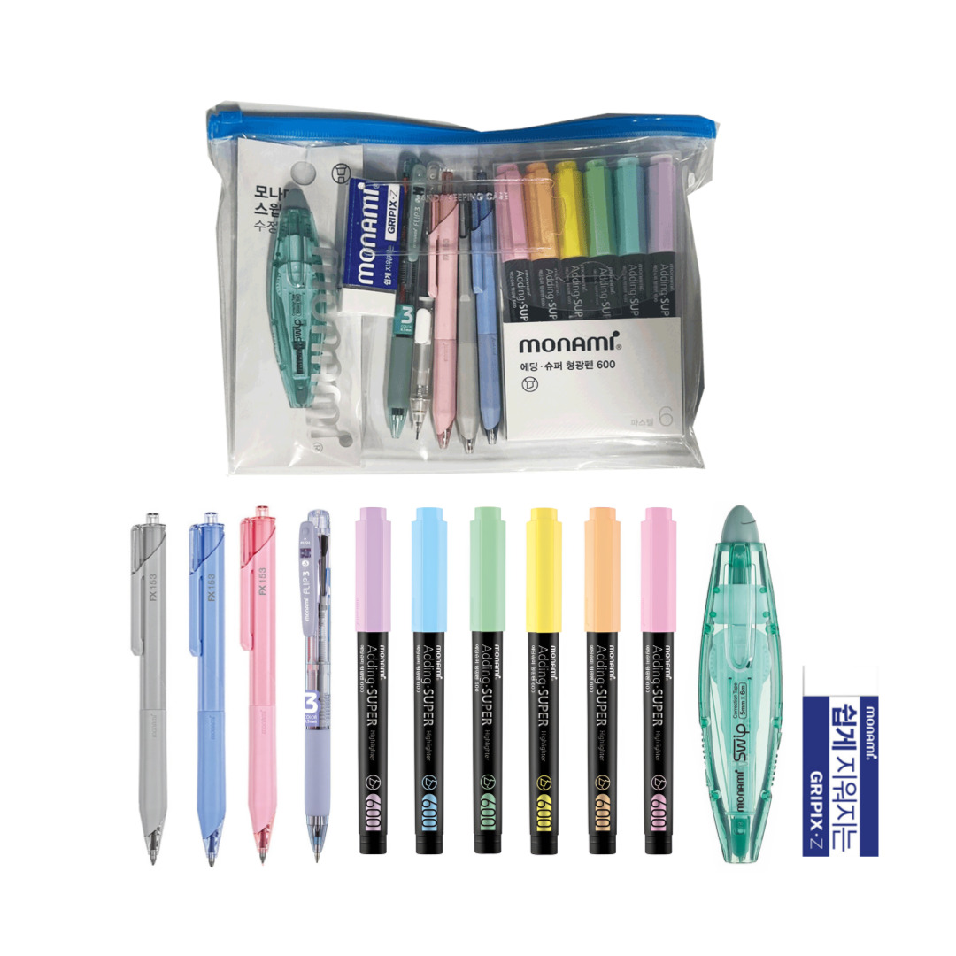 모나미 학용품 패키지 필기구 문구세트, 1개 15,900원