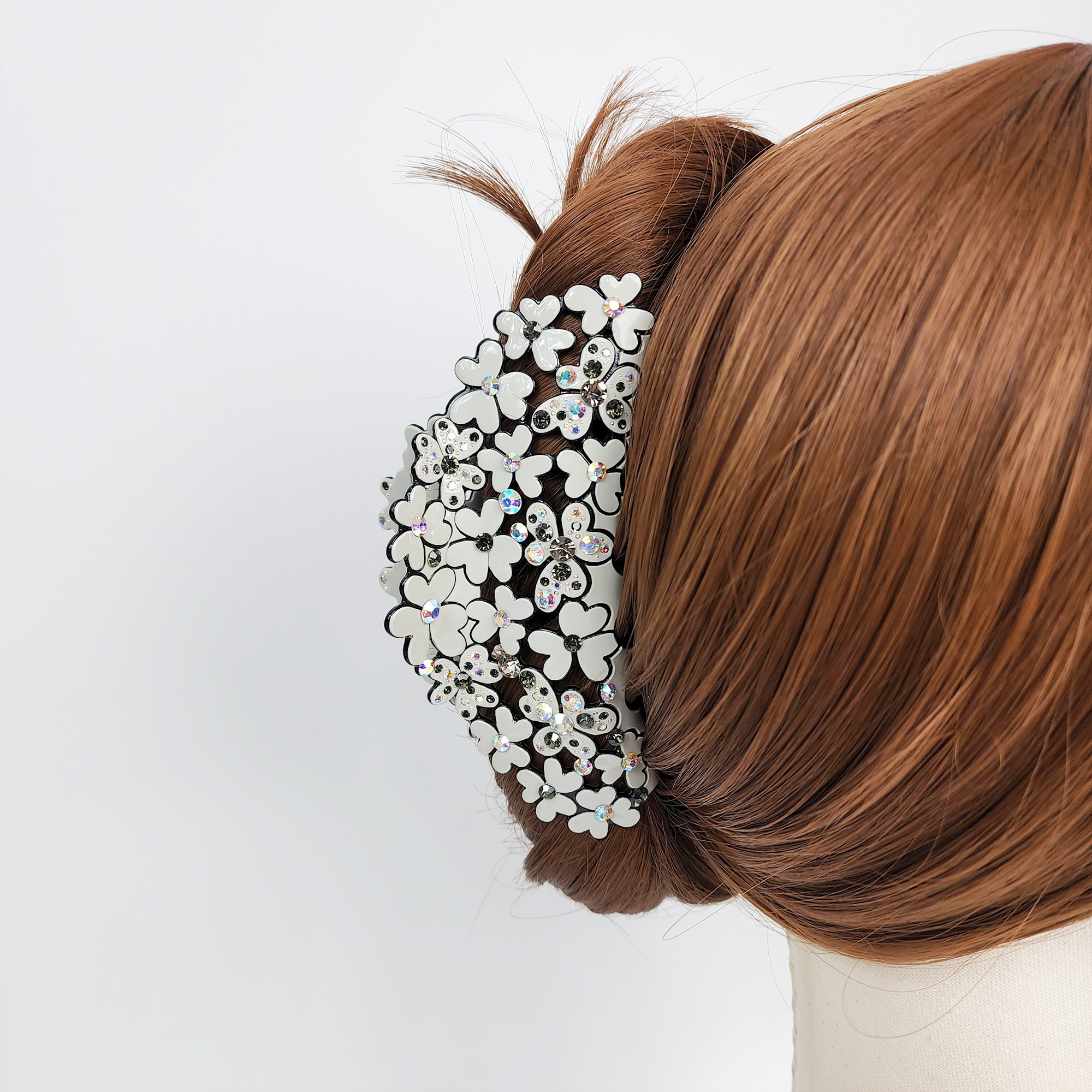 시크몽 프랑스핀 파스텔톤 브라이트닝 블라썸 가든 12 cm 헤어 집게핀 26,300원