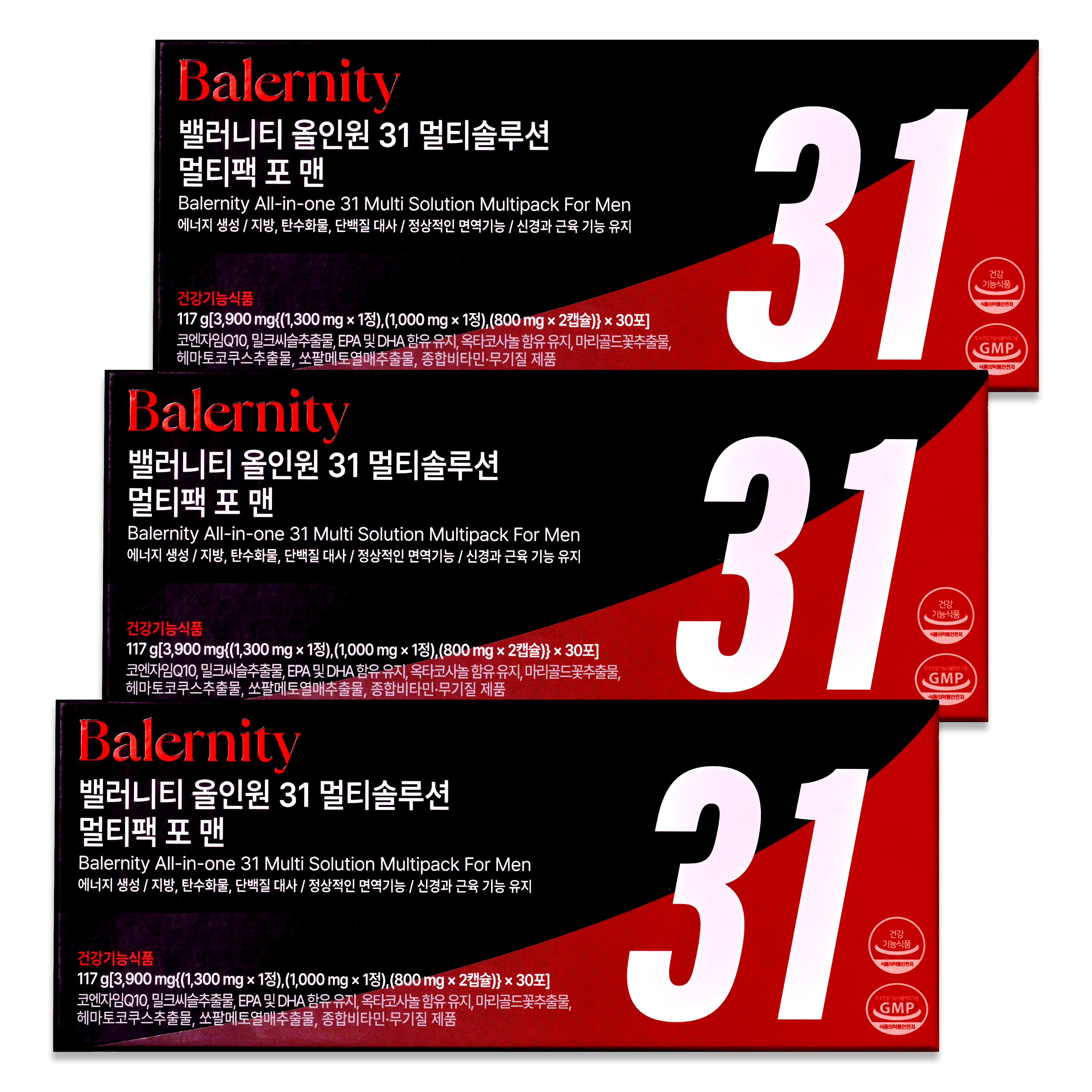 밸러니티 올인원 31 멀티솔루션 올인원 남성 멀티비타민 영양제 포 맨 106,410원