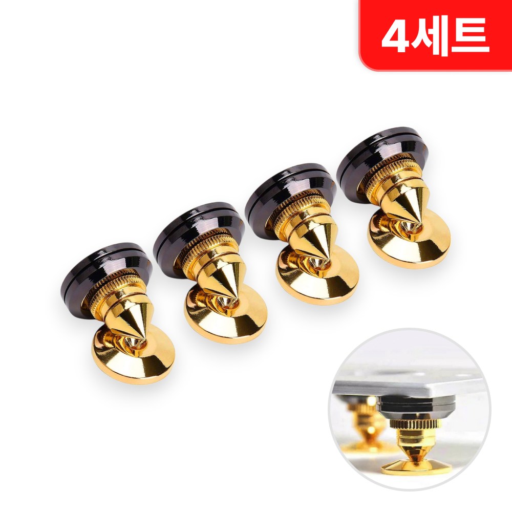 로니베이 스피커 스파이크 슈즈 세트 오디오 사운드바 진동방지 19,800원