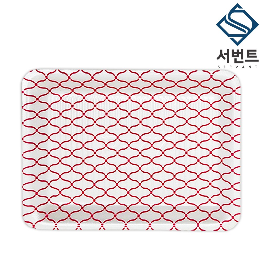 풍원 PSP트레이 발포트레이 77호 적색 스티로폼용기 정육 포장용기, 1박스, 400개 49,900원