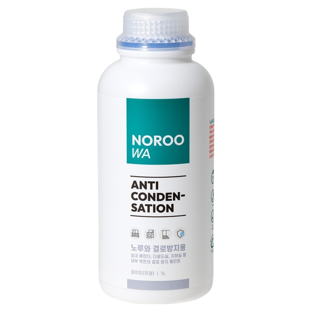 노루페인트 노루와 결로방지용 페인트, 화이트, 1개, 1L 19,410원