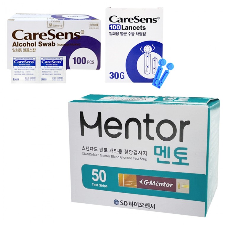 에스디 스탠다드 멘토 혈당지 50매 + 침100 솜100 29,110원
