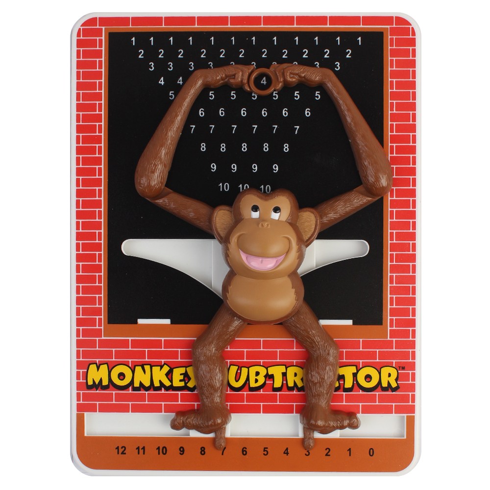 [팝퓰러] 정답을 알려주는 똑똑한 원숭이 구구단 덧셈 뺄셈 학습 교구, 1개 19,200원