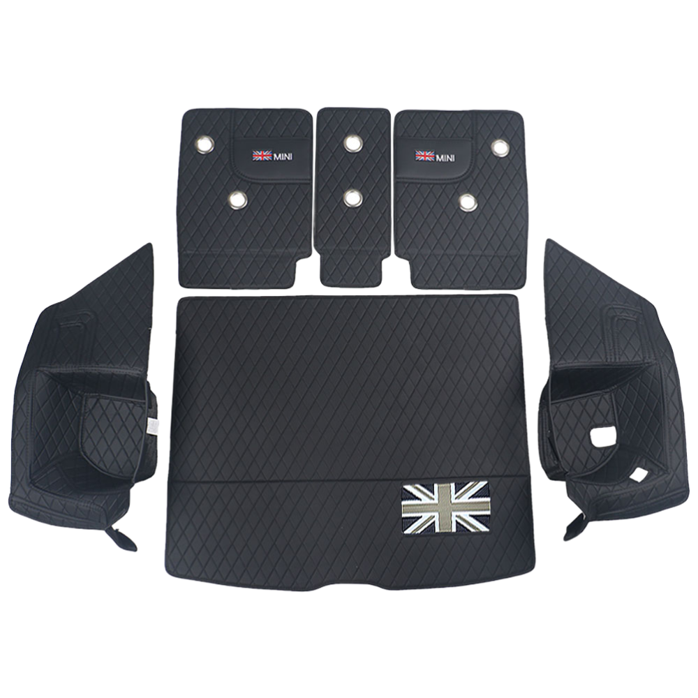 미니쿠퍼 트렁크 매트 3D 나파 가죽 블랙,2025년이후 U25컨맨,J01 전기차,F66 3도어, U25 컨트리맨(25년이후) 90,000원