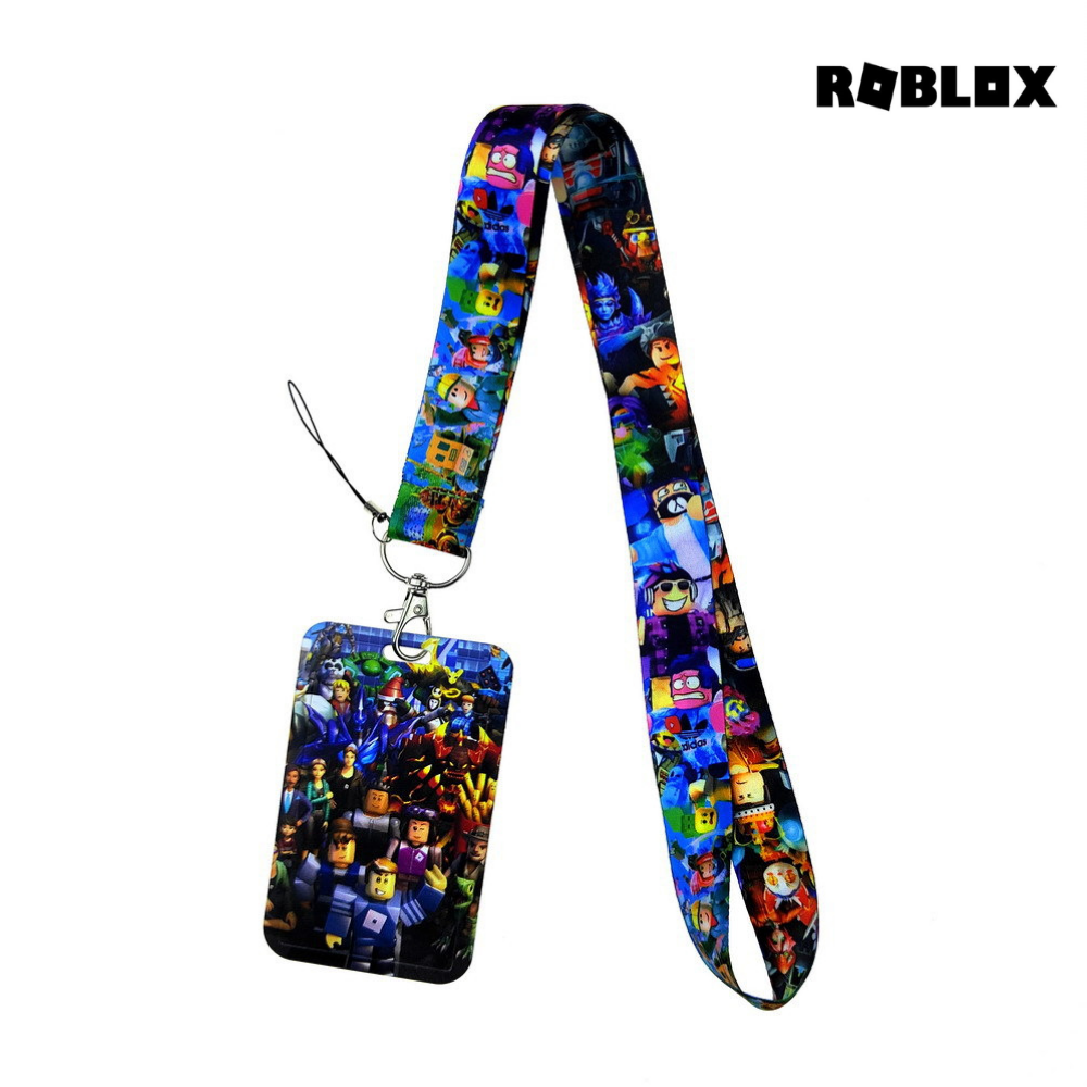 타임컴퍼니 로블록스 교통 버스 카드 목걸이 학생증 사원증 카드 수납 케이스, 1개, 블루 21,400원