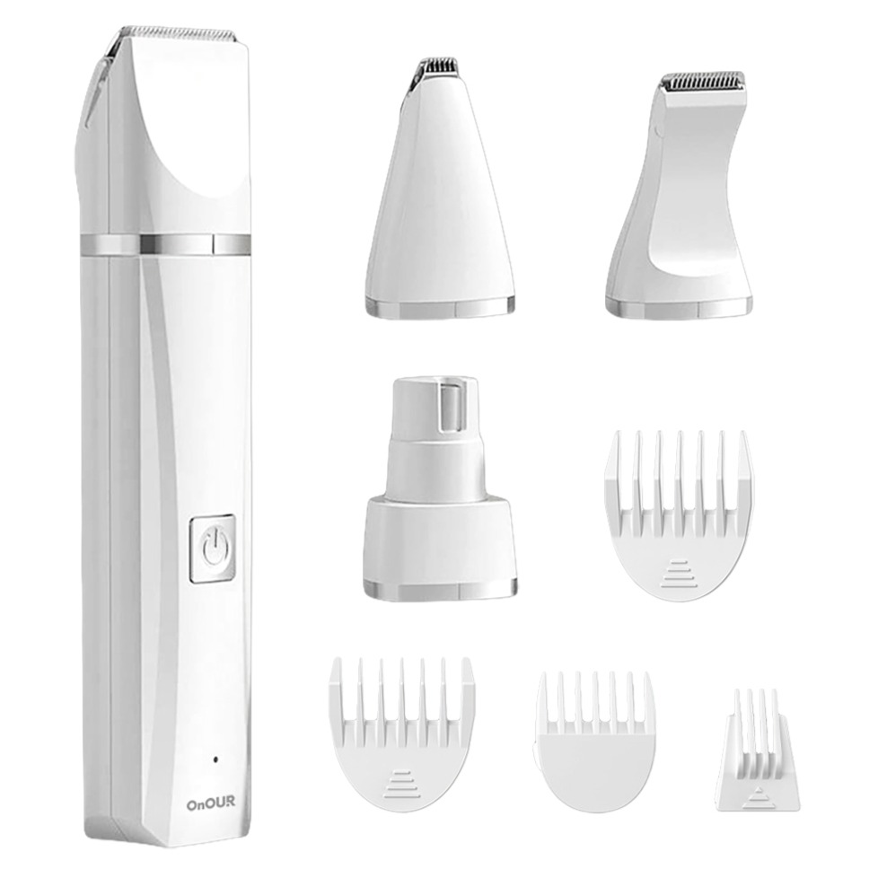 온아워 강아지 바리깡 저소음 저자극 애견 클리퍼 반려동물 이발기 OAC-1WT, 1개, 화이트 21,510원