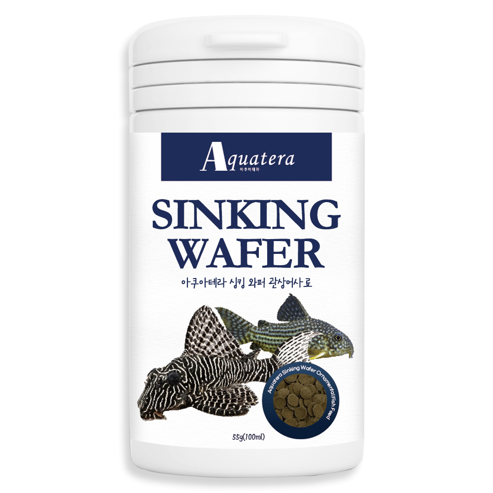 아쿠아테라 싱킹 와퍼 플레코 안시 관상어 사료, 100ml, 1개 3,250원