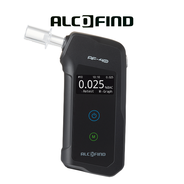 [알코파인드 공식제조사] 전문가용 하이엔드 음주측정기, AF-40 138,000원