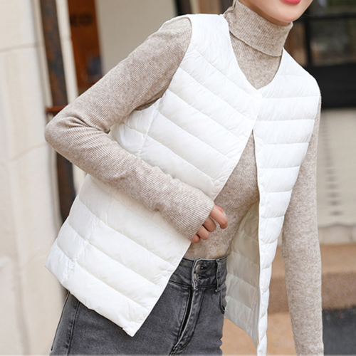 여성 오리털 패딩 조끼 경량패딩 덕다운 베스트 점퍼 32,010원