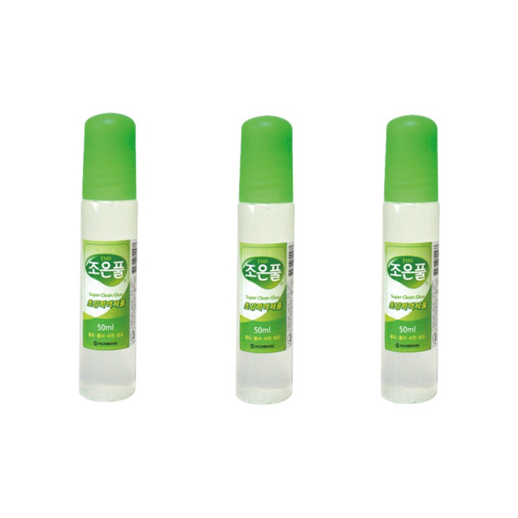 조은풀 물풀 50ml 12입 문방산업사 좋은풀 조은풀 액체풀 무독성 어린이집 유치워 사무용 4,450원