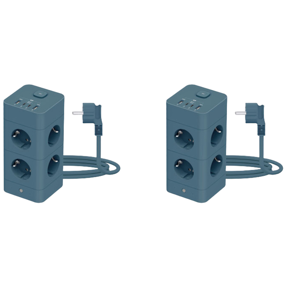 (2개)에코너 타워 멀티탭 1+1 108,000원