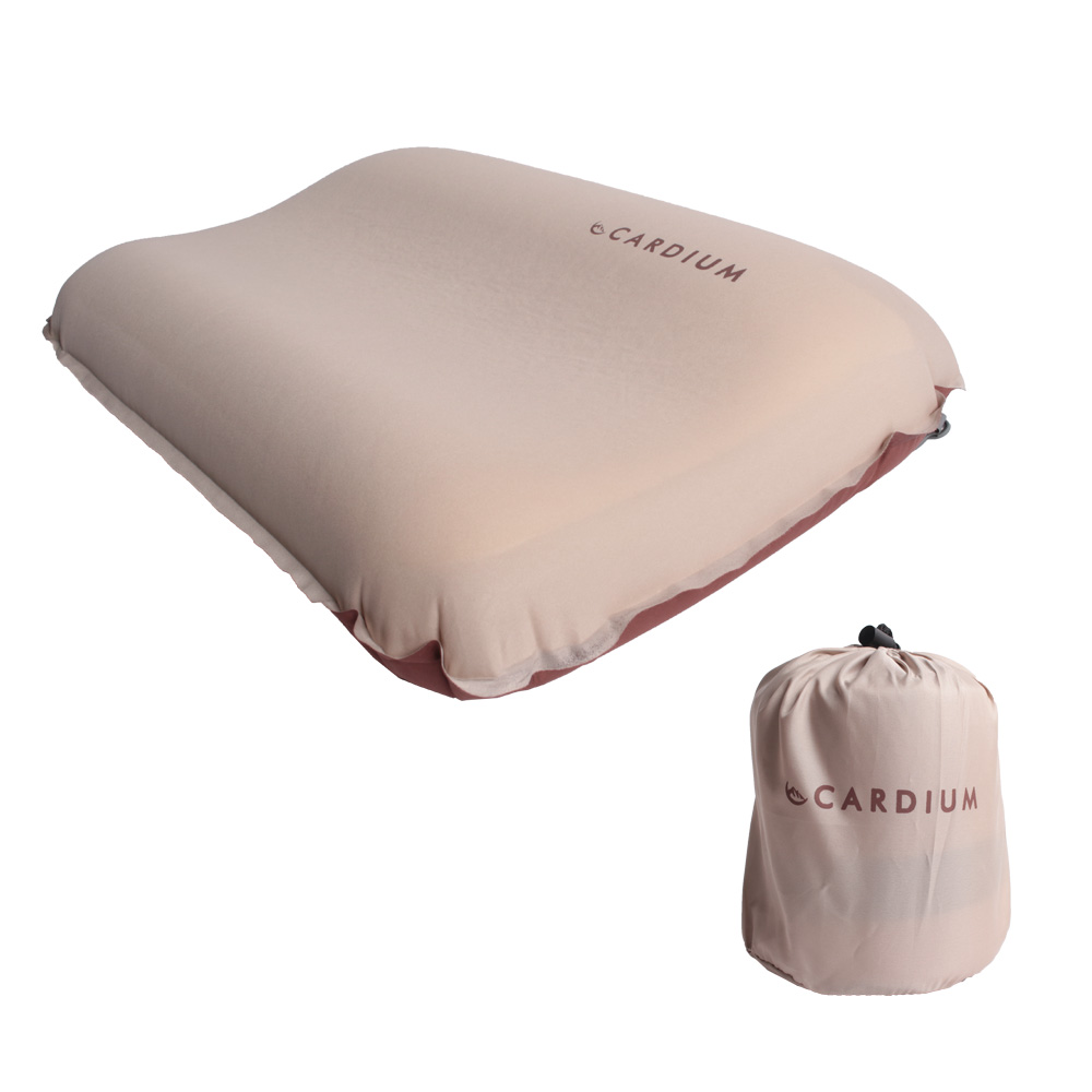 카디움 시그니처 자충 베개 에어 캠핑베개 휴대용 백패킹 HR-415, 자충베개 HR-415 베이지, 1개 15,900원