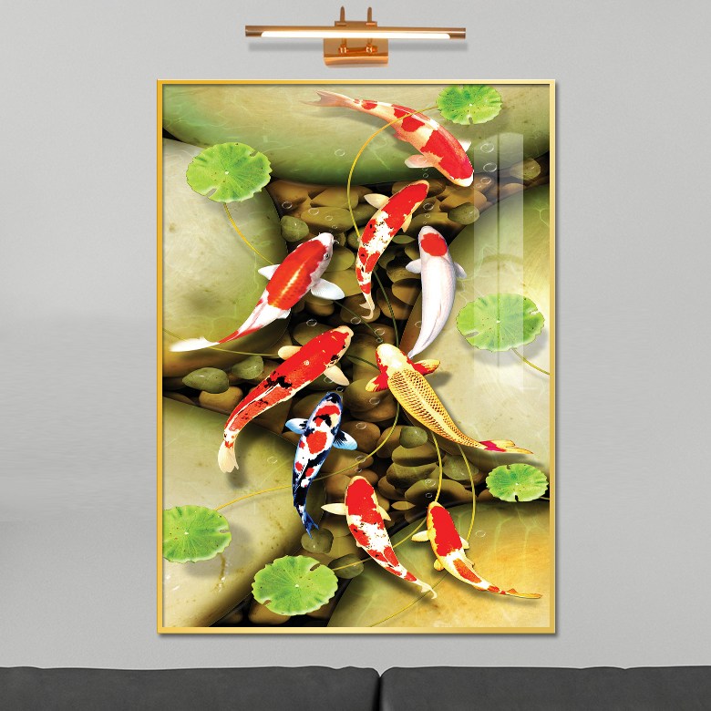 보고아트 황금 잉어 구어도 물고기 돈 들어오는 그림 풍수 액자, [3번] 구어도_I 29,900원