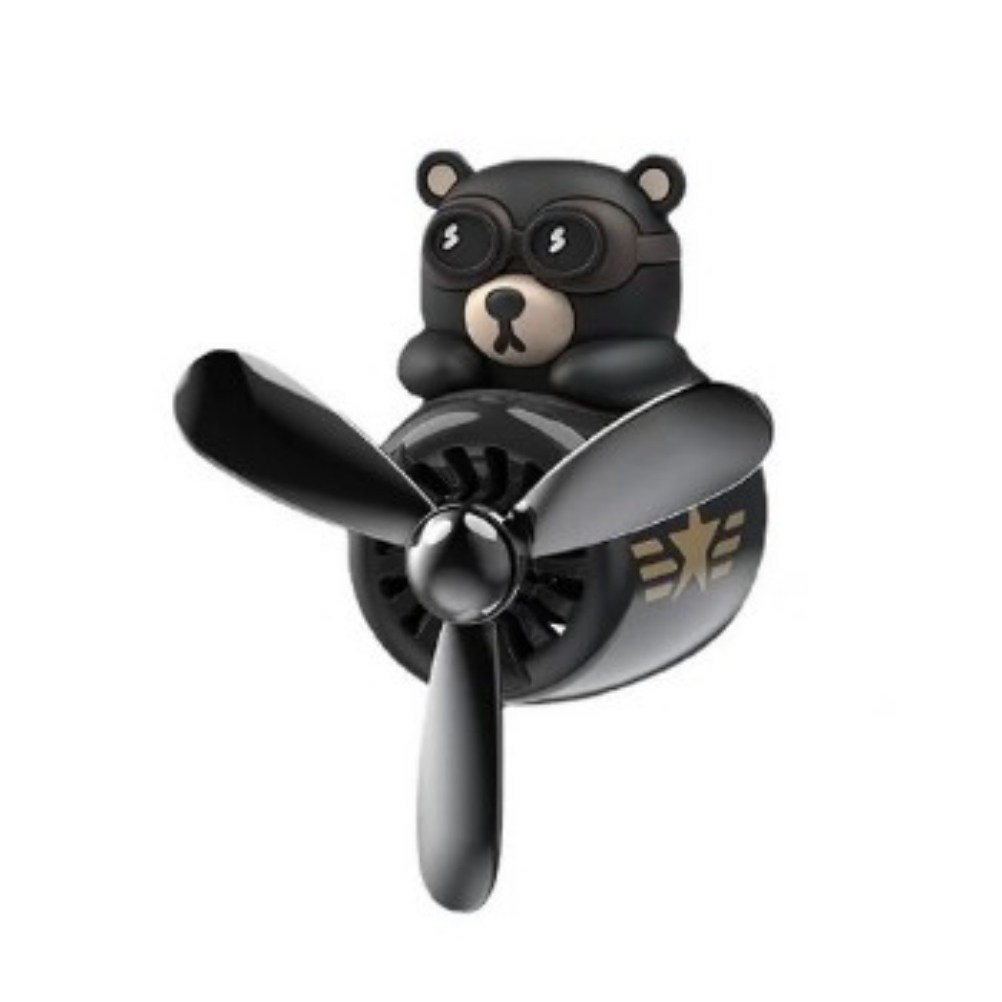 인기17종 차량용 송풍구 프로펠러 방향제 피규어 캐릭터+리필2매, 1)블랙곰돌이(하키), 1세트 9,900원