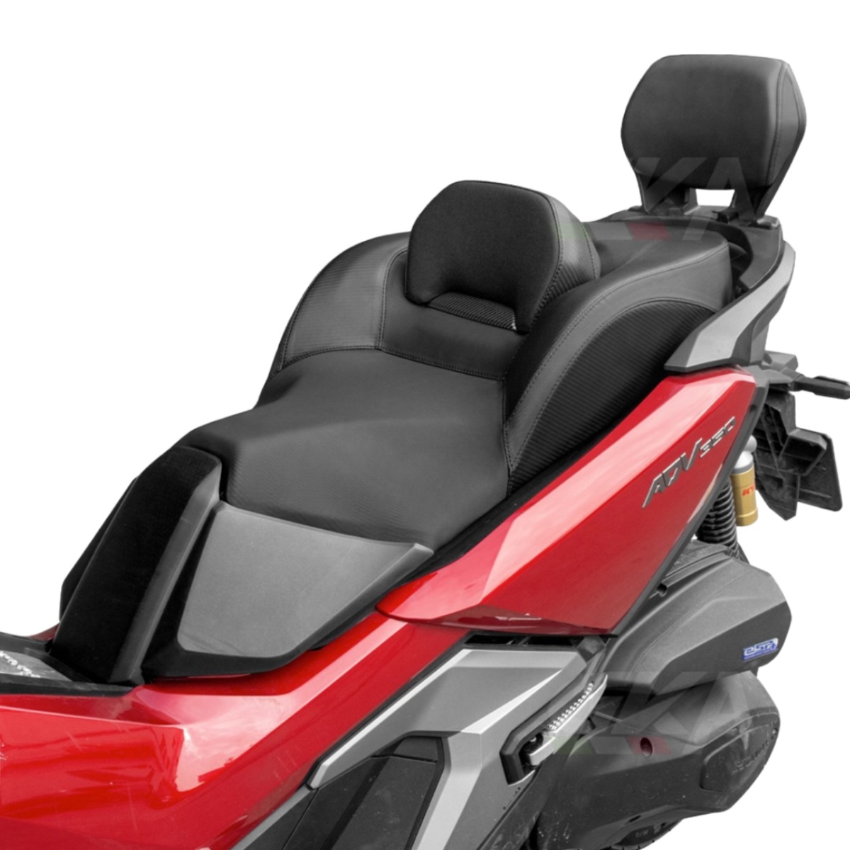 모토싱크 혼다 ADV350 대형 컴포트 시트 다운 안장 럭셔리 요추 쿠션 로우 프리미엄, 1개 330,000원