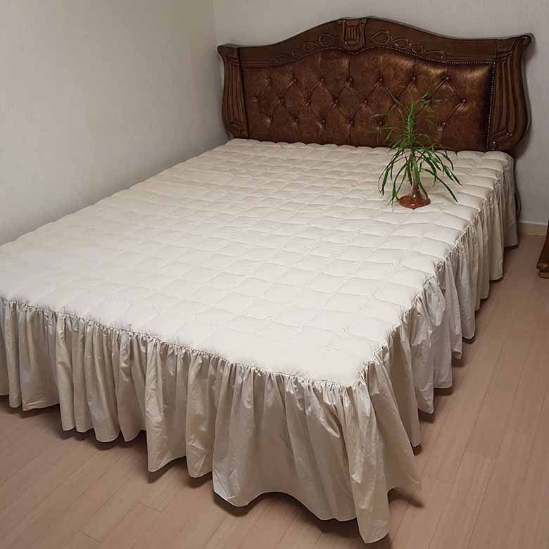 한이 순면워싱광목무지 베드스커트돌침대커버 98,000원