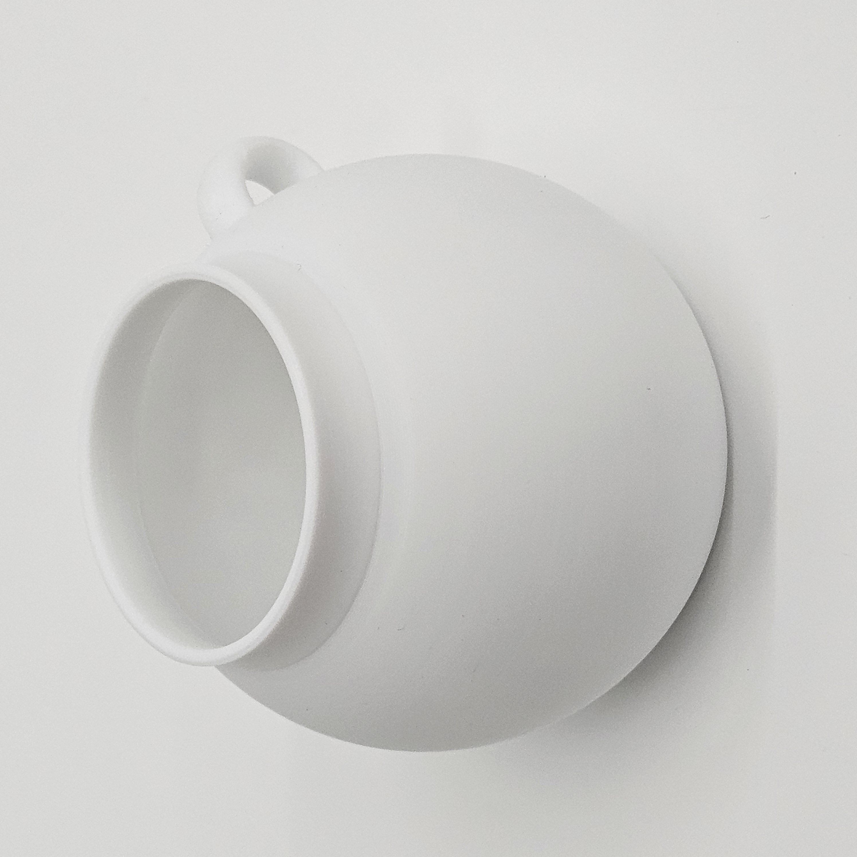 반짝CR 항아리은신처 도마뱀 크레스티드 게코 파충류 소동물 숨숨집 사육장 꾸미기 용품, 1개, 화이트/대 15,500원