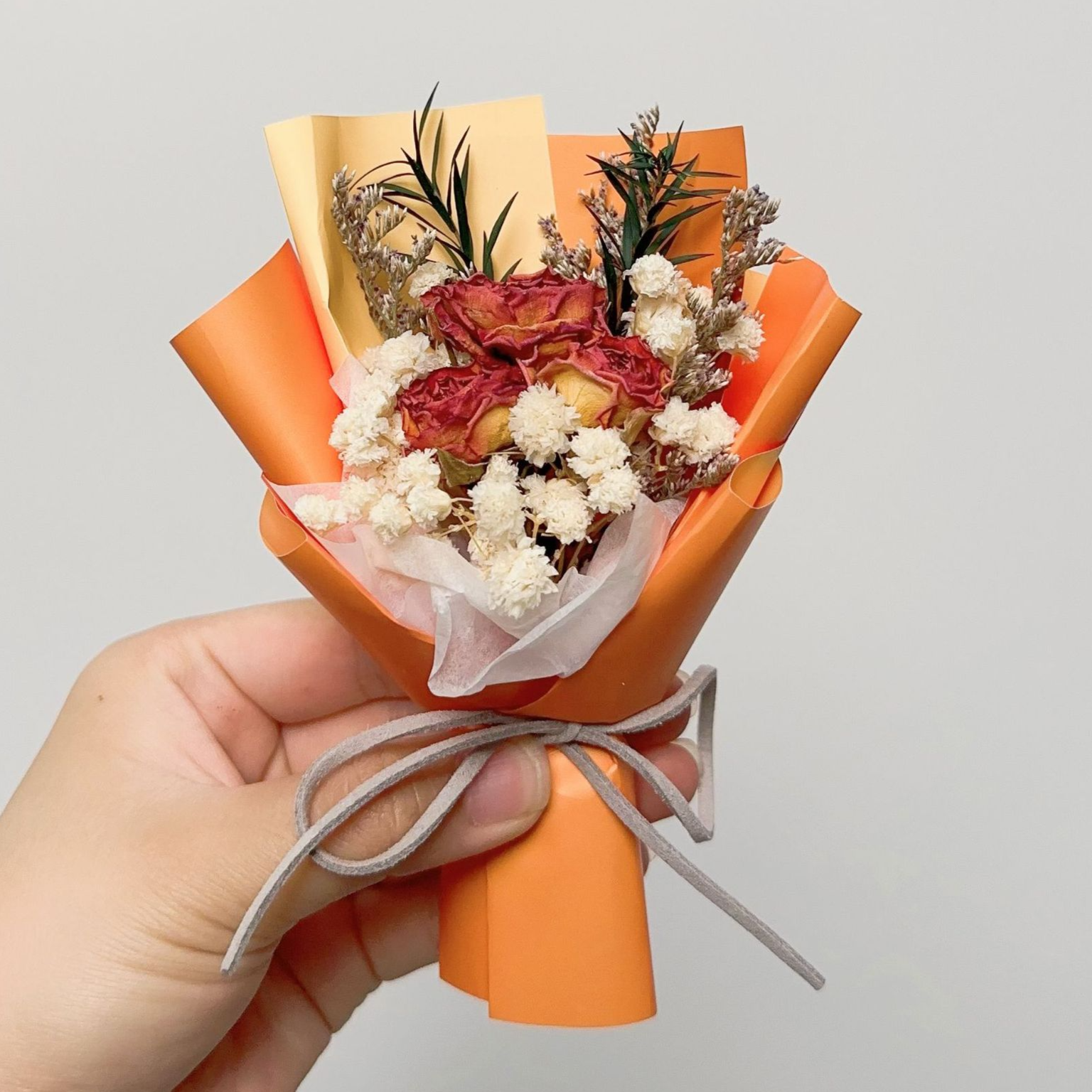 일상채움 성묘 납골당 추모 조화 미니 꽃다발 부착식 6,900원