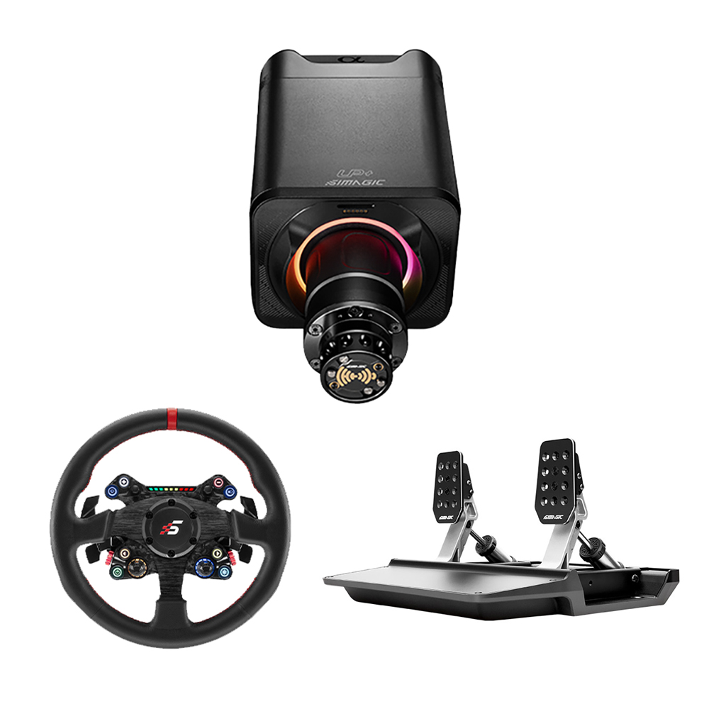 SIMAGIC Evo sport 레이싱 올인원+NEO X 330R 휠+P500 로드셀 페달 1,288,000원