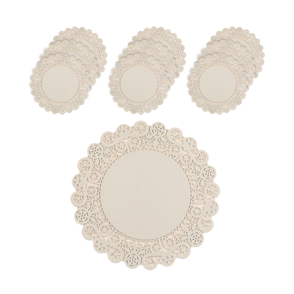 플라이토 실리콘 레이스 컵받침 10p 9,000원