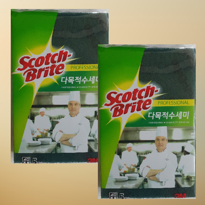 쓰리엠 3M 96 다목적수세미 대 5입 2791, 1개 9,100원